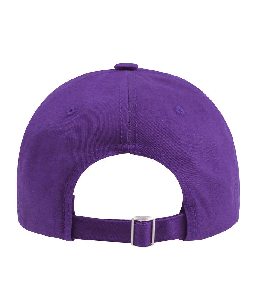 GRAVER [Unisex] Flower Dot Embroidered Ball Cap_Purple