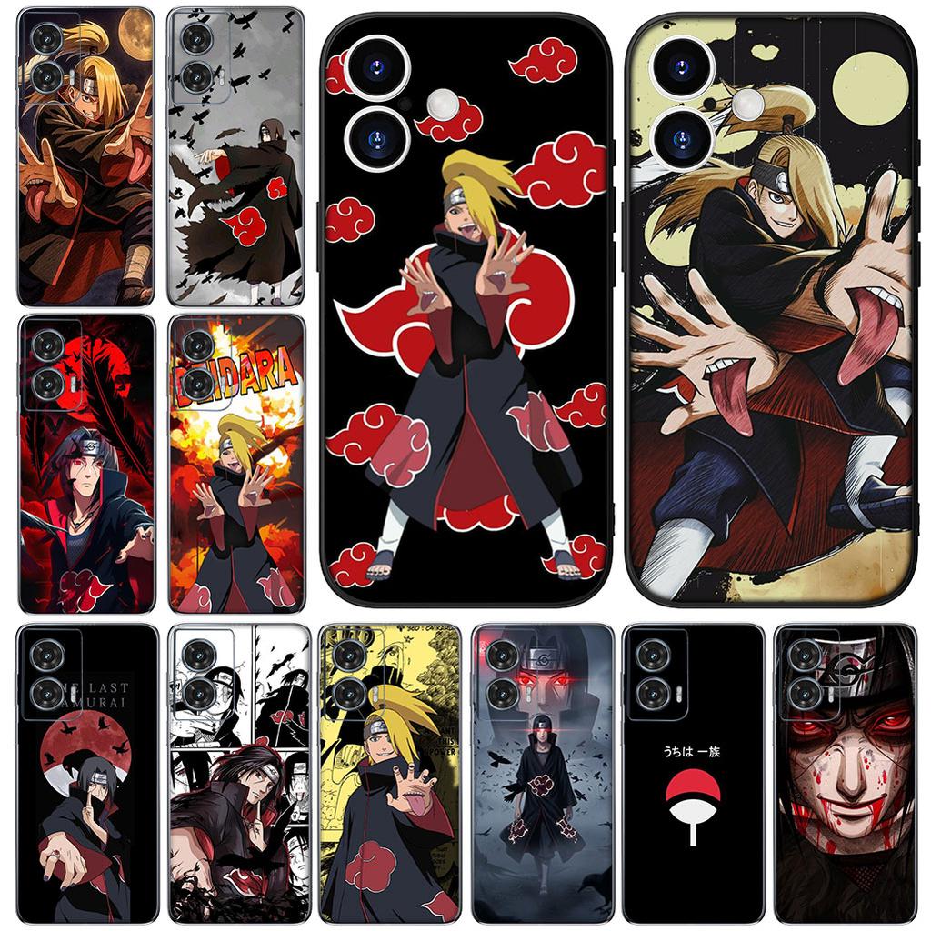 Deidara Narutos Itachi Uchiha Akatsuki for Motorola Moto G86 G57 G24 G15 G54 Power G13 G14 G34 G35 G45 G60 G53 G55 G64 G75 Case