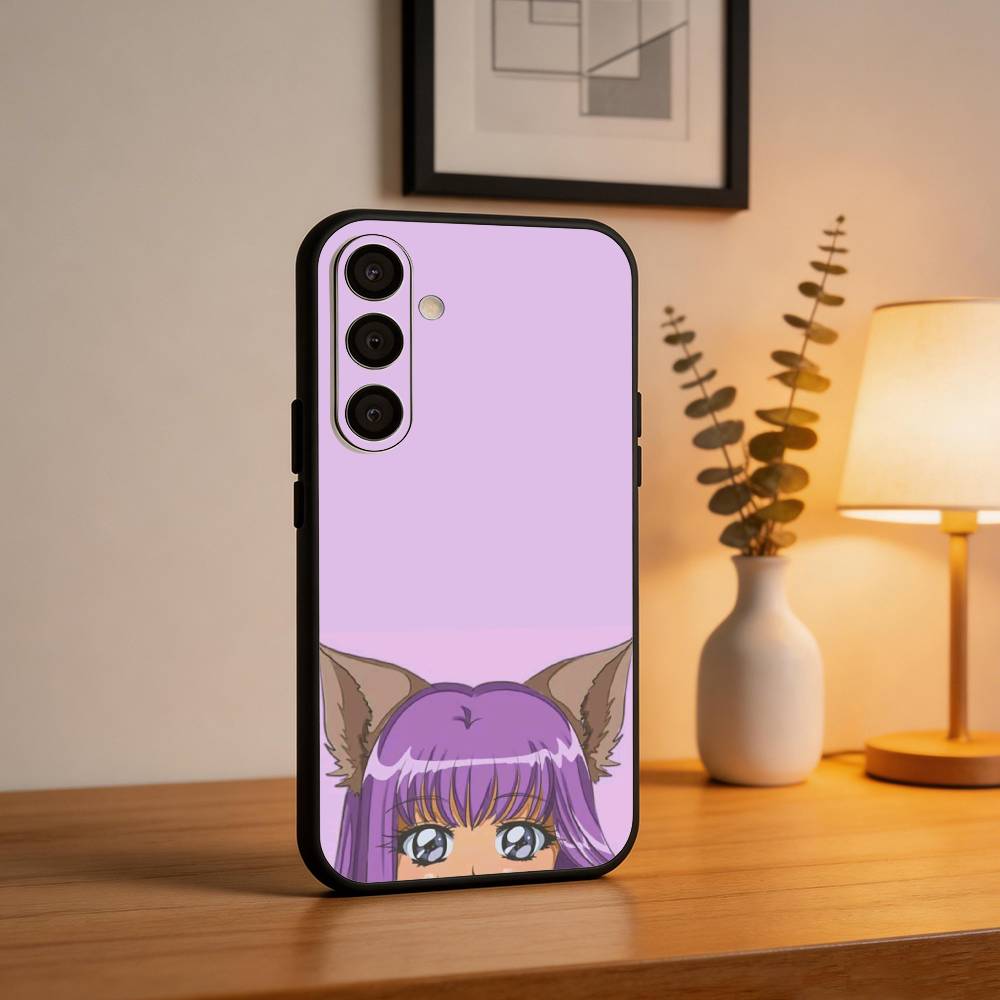 T-Tokyo C-Comics M-Mew Mew Phone Case For Samsung A73,72,71,53,52,51,22,91,80, Soft Black Cover Samsung a21