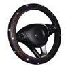 Universal Steering Wheel Cover For Women Car Steering Wheel Protector Cover Rhinestones Crystal Sparkling Automobile