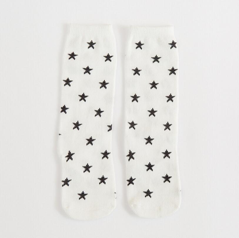 Animal Print Knee High Baby Girls Socks Anti Slip Cartoon Cat Leg Warmers Infant Baby Long Socks Cotton Newborn Baby Boy Socks