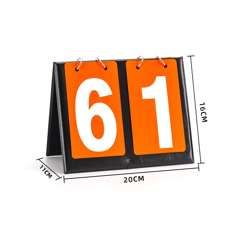 

1Pc Scoreboard Tabletop Scoreboard Score Keeper Portable Basketball Score Counter For Basketball Badminton Volleyball