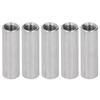 5 KS M12 Valcové Spojovacie Matice 304 Nerezová Oceľ Vnútorný Závit Okrúhla Spojovacia Matica