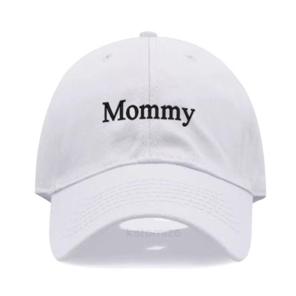 Adjustable Daddy & Mommy Baseball Cap Letter Embroidered Dad Hats  For Man Women