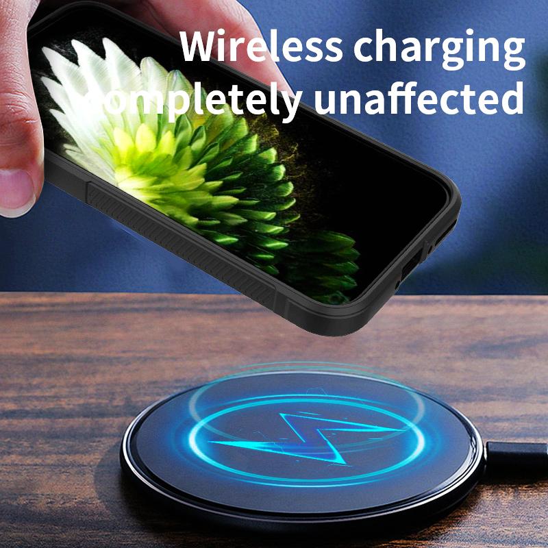 KEYSION Heavy Duty Shockproof Matte Phone Case for OnePlus 15 5G Anti-skid Soft Silicone Phone Back Cover for One Plus 1+15