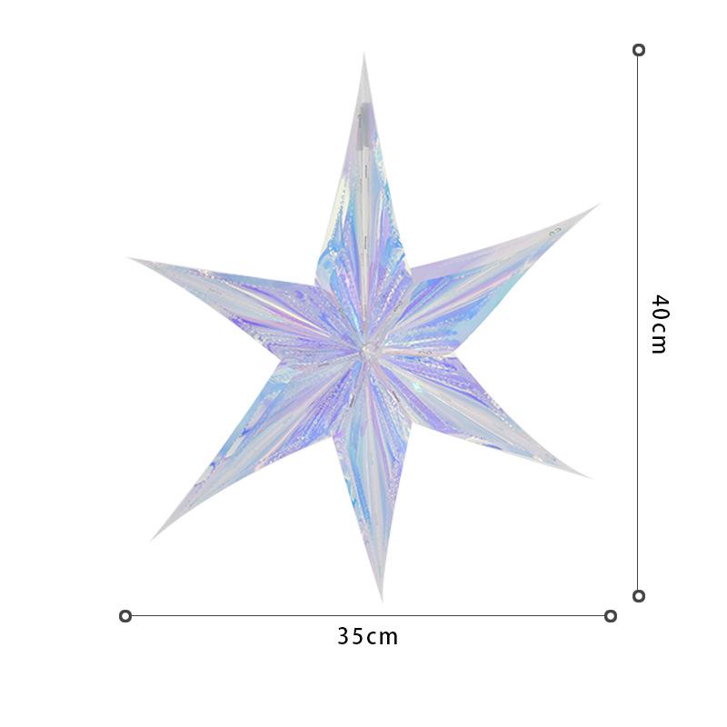 

Подвеска в виде цветной неоновой звезды для торжеств