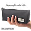 Large Capacity Dirt-Resistant Canvas Pencil Case for Boys - Simple, Lightweight, and Fashionable