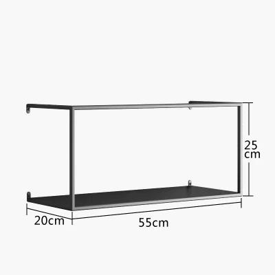 Wall Wrought Iron Shelf Home Storage Rack Living Room Shelf Background Wall Decoration Partition Potted Plant Frame Book Rack
