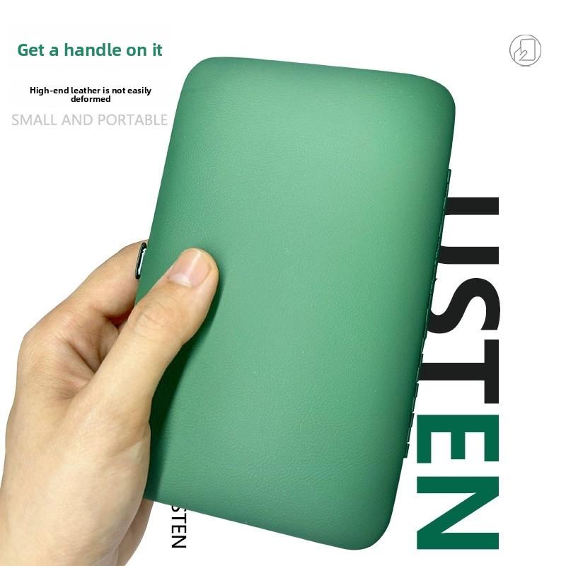 Dark Green 12-Piece Stainless Steel Manicure Nail Clippers Set with Dead Skin Clippers, Nail Scissors, Nail Tools