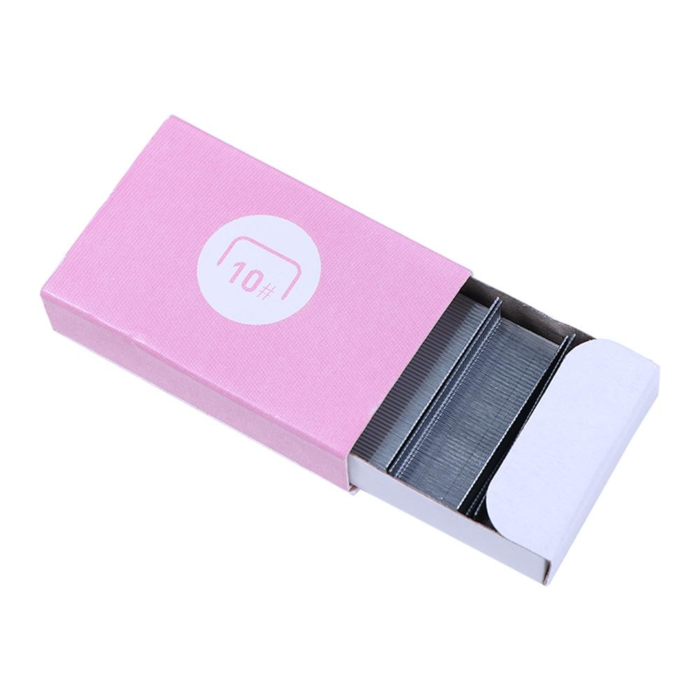 Size 10 Staples Key Ring Pendant Cartoon Mini Binding Tools Stapler Mini Stapler Stapler Key Chain
