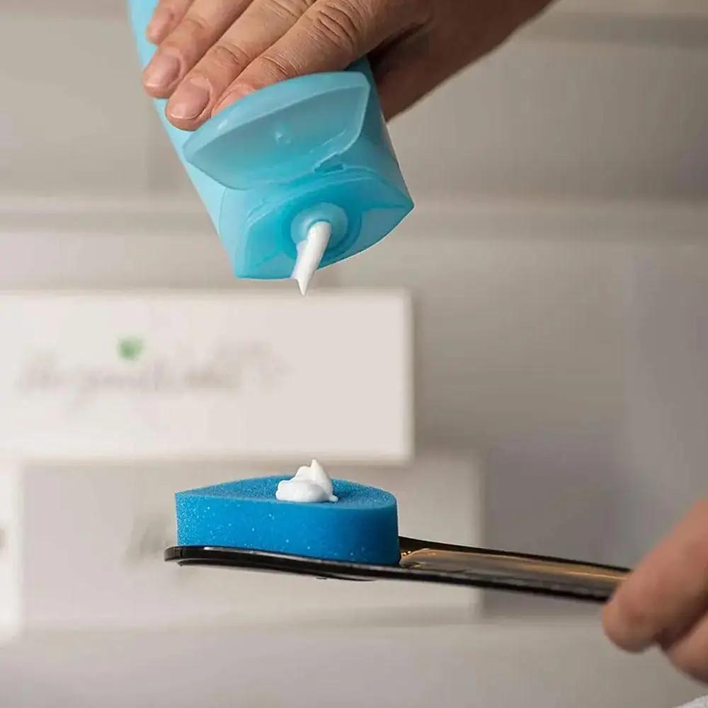 Self Regulating Sunscreen Back Brush for Bath and Random Velvet Lotion Brush