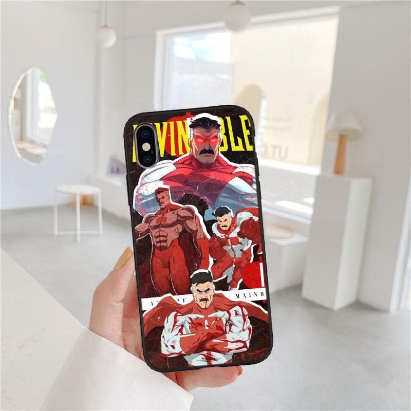 

CJ67 I-Invincibles Soft Shell Phone Case for Redmi Note 10 11 12 Pro Max 10S 10C 10T 11A 11S 12S 12C Redmi Note 12S