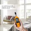 Digital Psychrometer Handheld Temperature Humidity Meter with Dew Point and Wet Bulb Temperature Plastic Shed Moisture Meter
