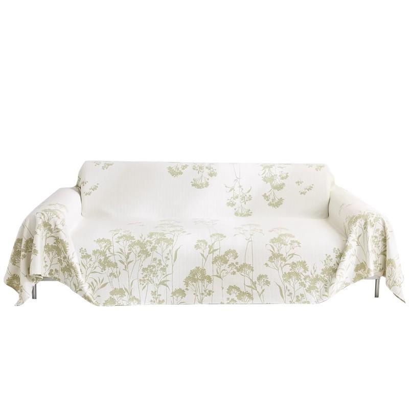 Eisseide Sofabezug Stoff Sommer Sofa Handtuch All-Inclusive Universal Kissen Leichte Luxus Hochwertige Bezug Decke