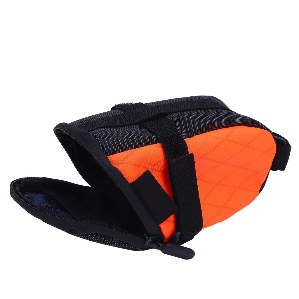 Bike Saddle Bag 1.3L Capacity Rainproof Hard Wearing Cycling Under Seat Pouch for Mountain Road