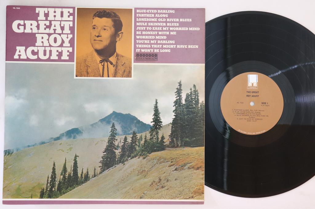 LP Record ROY ACUFF - Great Roy Acuff HL7342 HARMONY 1965 US Country Used