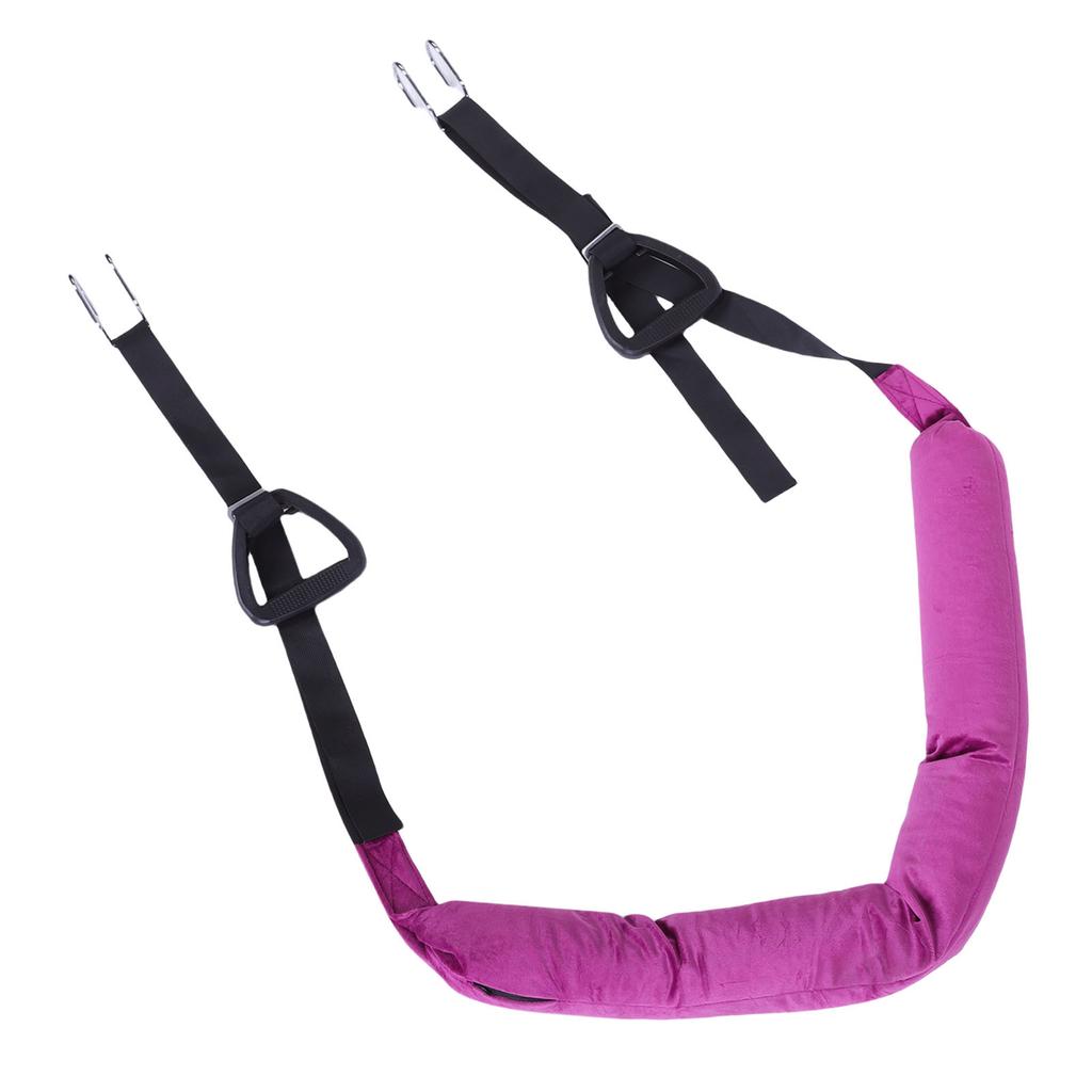 Écarteur de traction dorsale suspendu Conception confortable à double crochet Sangle réglable pour étirement de la taille, du dos et des jambes