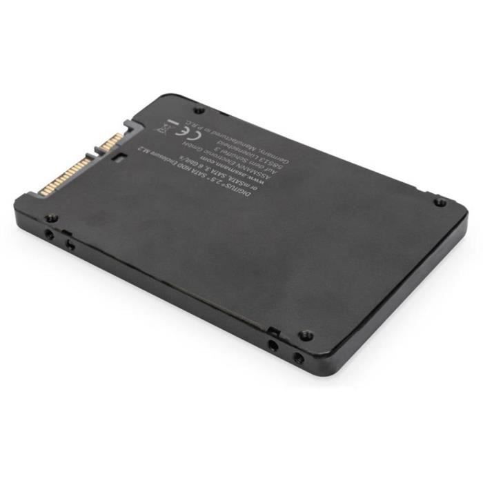 Adaptateur disque dur - DIGITUS - 2.5 pouces - SATA III - Compatible SSD M.2 - Installation facile