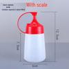 Food Grade Pointed Plastic Squeeze Sauce Bottle