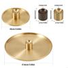 62KD Solid Brass Incenses Holder and Ashes Tray for Ceremony and Meditations