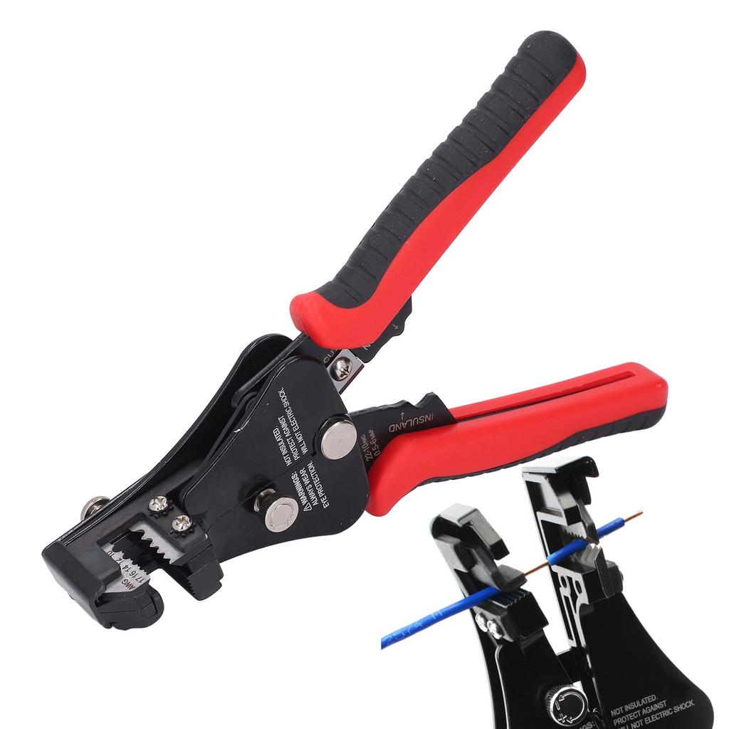 Wire Stripper Crimper Cutter 10 12 14 16 17AWG Stripping 10-22AWG Crimping Copper Aluminum Sheathed