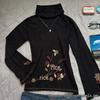 Trendy Striped V-Neck Hooded Pullover Sweater