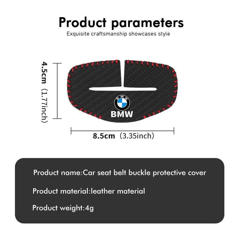 Car Seat Belt Limiter Buckle Stopper Safety Belt Adjusting Clip For BMW M Performance E36 E46 E60 E90 E91 E92 E93 F30 F20 LR2