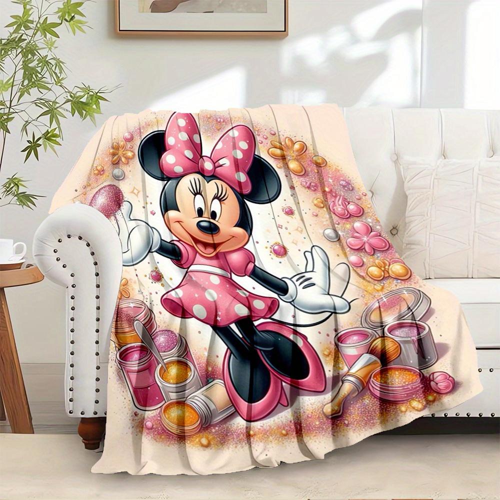 

1 pc Flannel Winnie the Pooh Soap Bubble Rainbow Castle Bedding Throw Blanket Sofa Cover Gift Home Decoration Room Decorative Plush Blankets 130x150cm