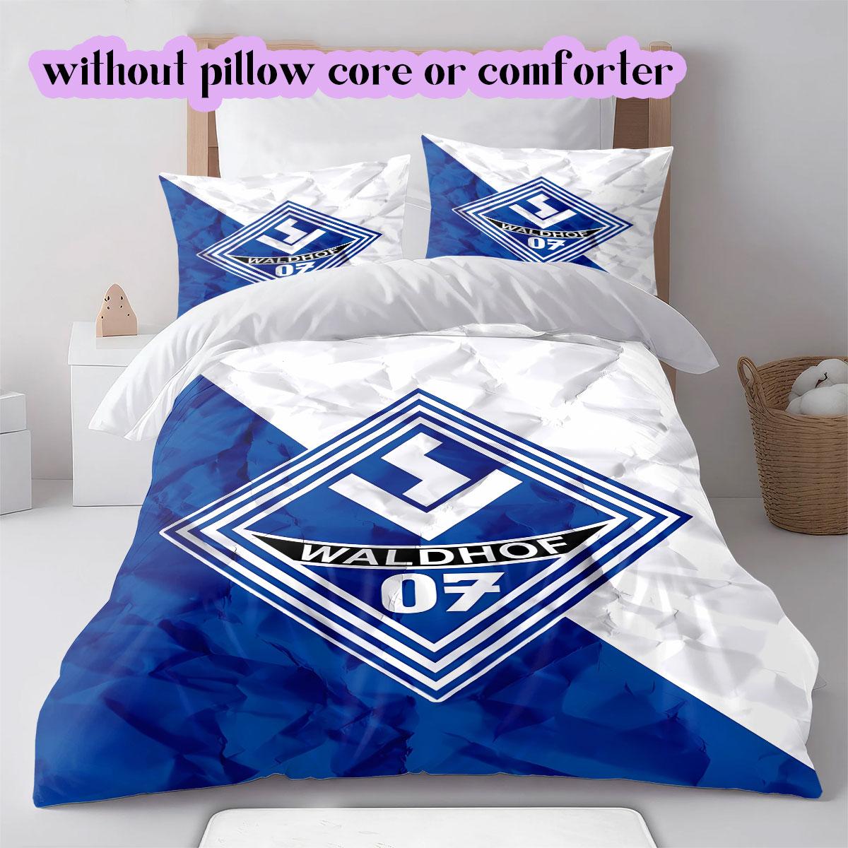 

SV Waldhof Mannheim 07 Pattern Bedding,Quilt Set Quilt Cover Pillowcase Home Birthday Gift (1*duvet cover+2*pillowcase,without core) 135x200cm