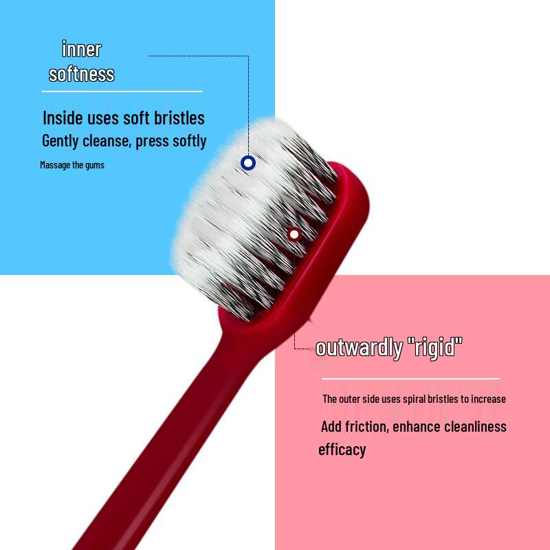 Frog Classic Wide-Head Soft Bristle Toothbrush 4-Pack