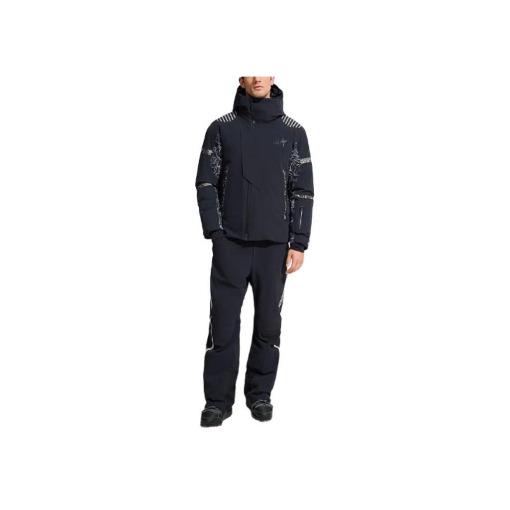 New FILA x James Jean Ski Tops Men's Pitch Black A11M446913F-BK