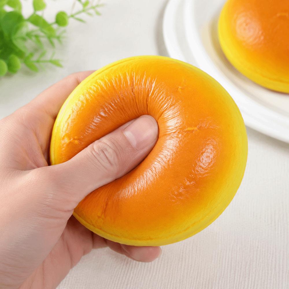 Creative Toast Slow Rebound Toys Moist Feel Toast Pinch Toy Children Toys