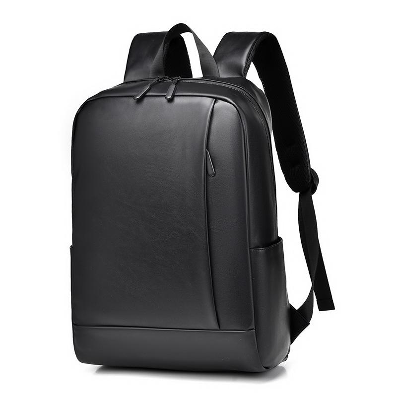 Men'S Business Backpack Fashion Student School Bag Water-Proof Simple Laptop Bag Travel Backpack