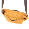 Kusguru Japan Women's Water-Repellent Quilted Polyester Shoulder Tote Bag, 247674, Mustard