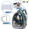 Hopeholic Bird Carrier Bag for and with Perching Food and Breathable Transparent Storage Space for and Evacuation Parakeets, Parakeets, Cockatiels,