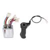 24V 500W Motor Brushed Controller with Throttle Twist Grip Low Noise for Wind Turbine Scooters