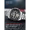 KINYUED  2026 New Men's Automatic Mechanical Watch Stainless Steel Waterproof Watch