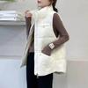 Down Vest for Women Autumn Winter Thickened Windproof  Sleeveless Tops Vest Oversize Casual Loose Vest