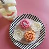 Hand-Pressure Moon Cake Mold Snow Lotus Flower Cookie Stamps Moon Cake Makers Mid-Autumn Festival DIY Pastry Tool
