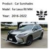 Car Sunshade For Lexus RX AL20 MK4 300h 350h 450h 2016-2022 Sun Shade Privacy Curtain Magnetic Heat Insulation Visor Accessories
