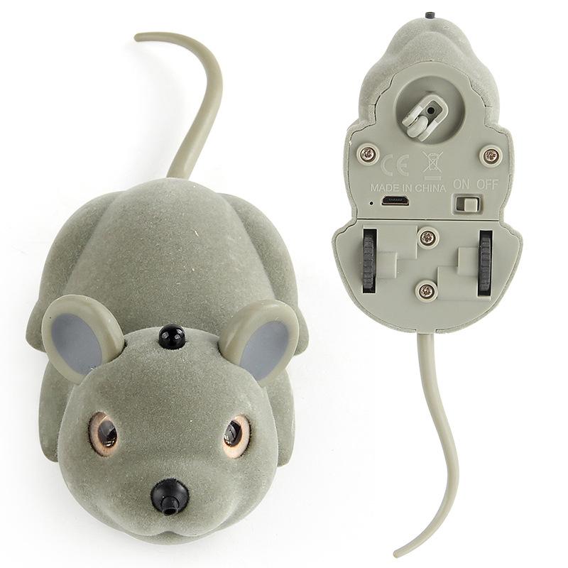 Children'S Electric Trickery Simulation Reptile Remote Control Infrared Intelligent Induction Mouse Funny Cat Toy