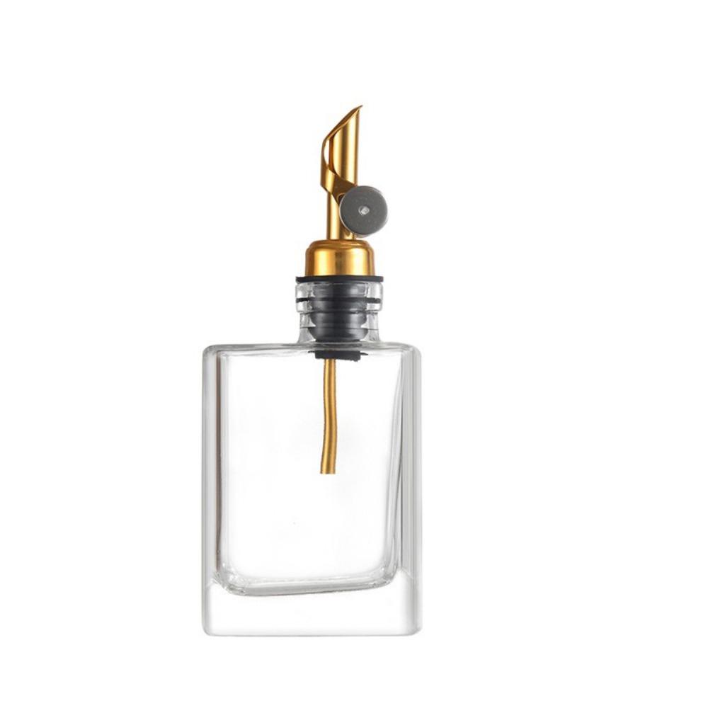 

Нержавеющий дозатор для соуса, уксуса, стеклянная бутылка, диспенсер для кофейного сиропа, уксус 200ml&gold