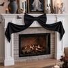 Solid Color Large Christmas Bowknot 60x120cm Giant Ribbon Bowknot  Wedding Party