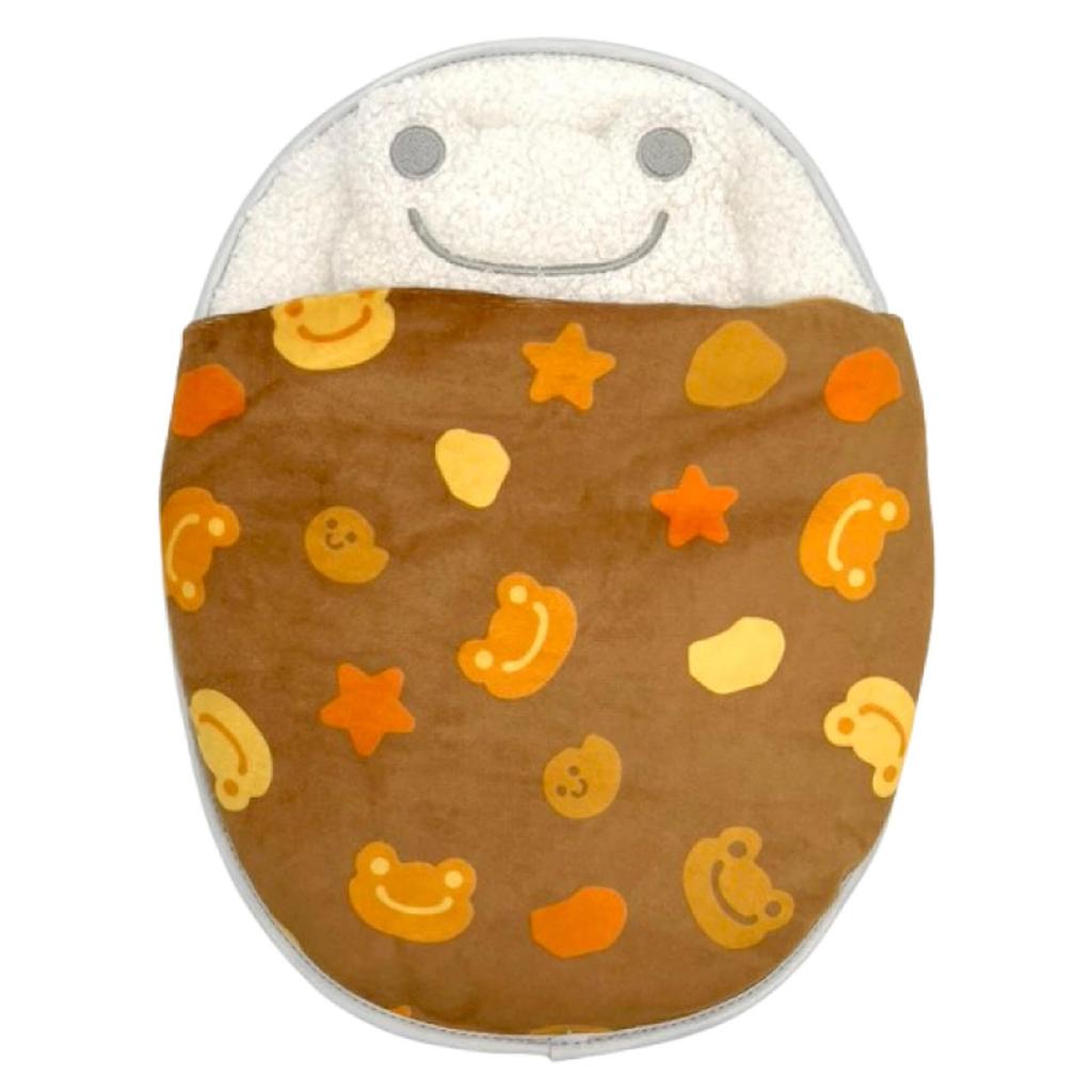 Nakajima Corporation Pickles the Frog Smile Curry House Bean Doll Bedding Set (Approx. H32 X W23 X D4cm) 214386-25