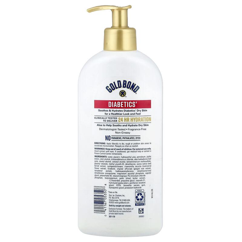 Diabetics, Body Lotion, Dry Skin Relief, Aloe, For Dry to Extra Dry Skin, 13 oz (368 g)