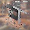 Zipper Jig Stainless Steel Zipper Assist Jig Tailor Shop Clothing Store Zipper Slider Tool Portable Zipper Installation Tool