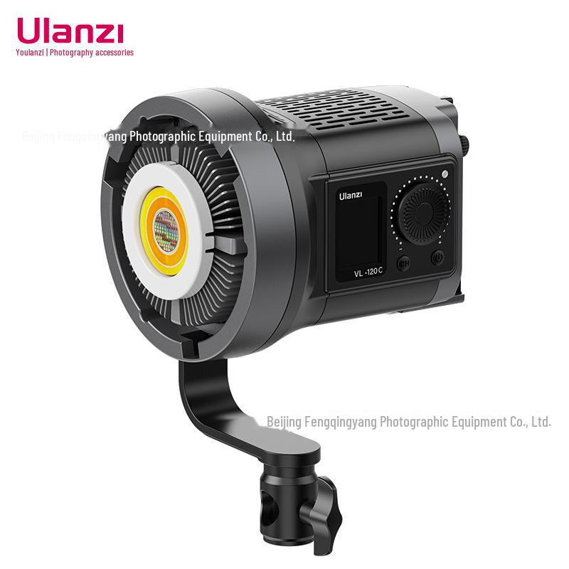 Ulanzi VL120Bi/C 120W Dual-Color Full Spectrum V-Mount Light for Live Beauty Photography