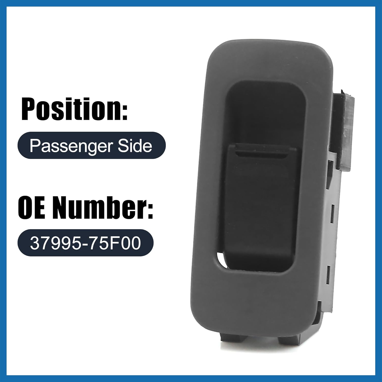 Passenger Side Power Window Switch with Tool Window Control Switch for Chevrolet Tracker 1999-2004