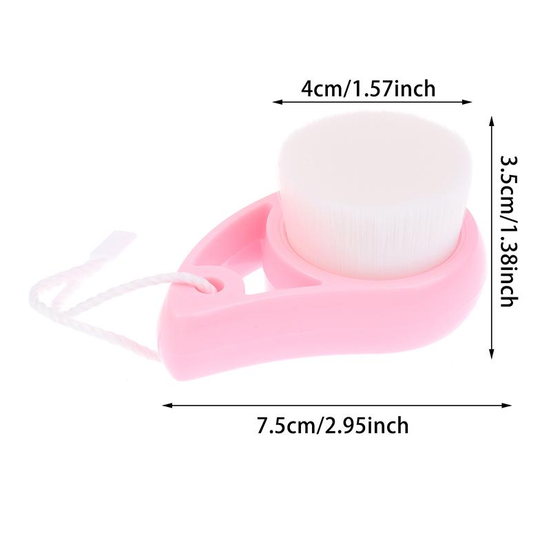 1Pcs Cleaning Brush Face Deep Wash Brushes Facial Cleaner Exfoliating Scrub Massager Makeup Brush