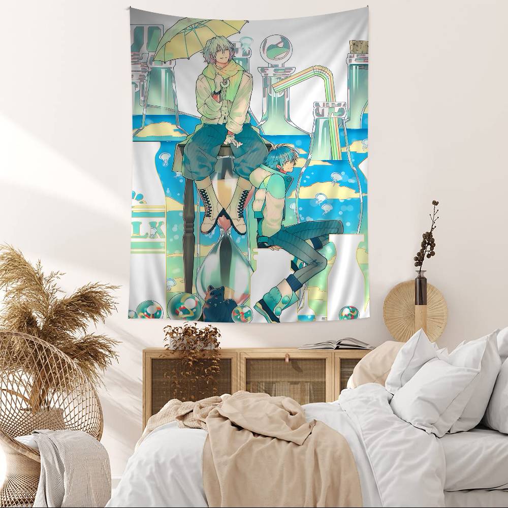 DDRAMAtical Murder Hippie Wall Hanging Tapestries Bohemian Wall Tapestries Mandala INS Home Decor